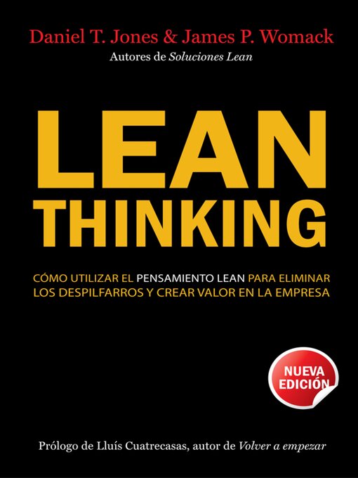 Title details for Lean Thinking by James P. Womack - Available